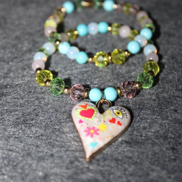 Handmade Bracelet Set - Size 7 - Picture 3 of 3